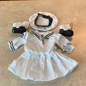 American Girl Classic White and Black Sailor Set
